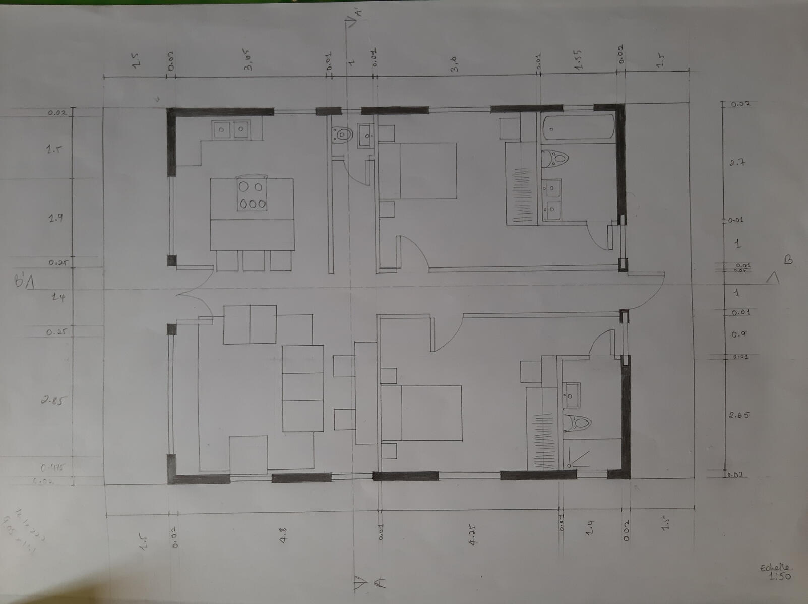 Floor plan first draft